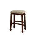 Linon Home Dcor Kennedy Backless Tweed Bar Stool 558122TWD01U